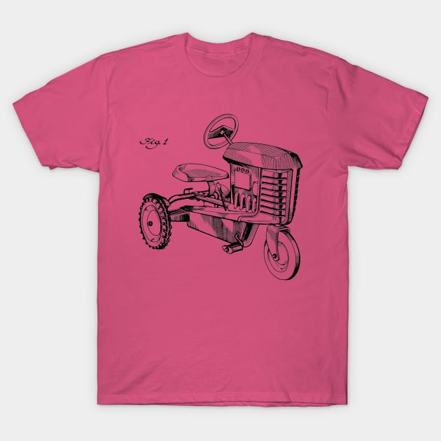 Toy Tractor T-Shirt by DogfordStudios